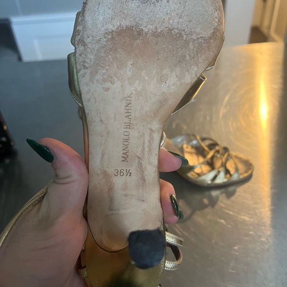 Manolo Blahnik size 6.5 - Picture 3 of 3